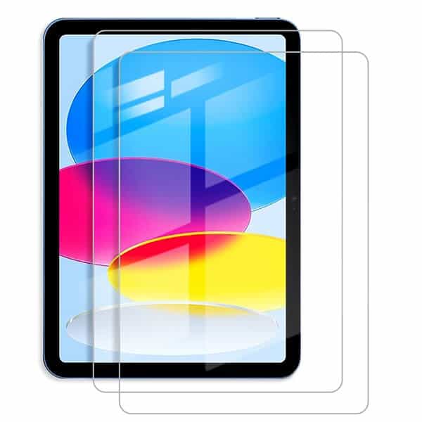 Apple iPad 10th Gen 10.9 2022 Screen Protector Tempered Glass (2 Pack) Apple iPad 10th Gen 10.9 2022 Screen Protector Tempered Glass (2 Pack)